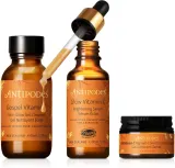 Набор для лица Antipodes Brightening Boost гель сыворотка и крем с витамином С и бакучиолом для сияния 50+30+15 мл — фото 2