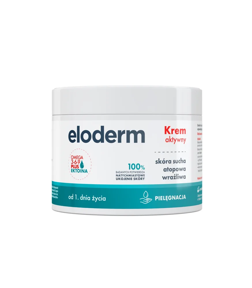 Крем-эмолент для тела Eloderm для сухой и атопичной кожи Omega 3-6-9 300 мл