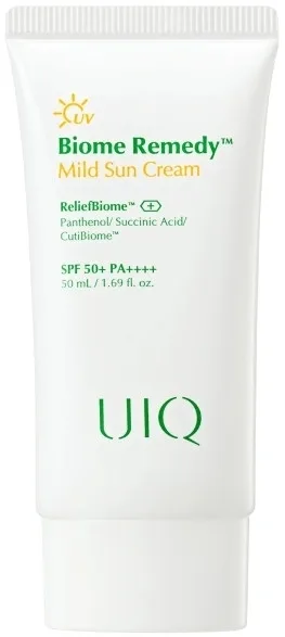 Крем для лица UIQ Biome Remedy Mild Sun солнцезащитный SPF 50+ 50 мл