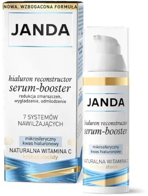 Сыворотка-бустер для лица Janda Hialuron Reconstructor с гиалуроновой кислотой, восстанавливающая, 30 мл