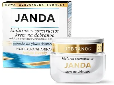 Крем для лица Janda Hialuron Reconstructor ночной с витамином C 50 мл