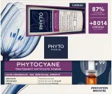 Набор для волос Phyto Phytocyane ампулы для кожи головы и укрепляющий шампунь с протеином люпина 12x5 мл+100 мл — фото 1
