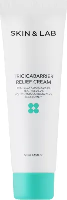 Крем для лица Skin&Lab Tricicabarrier Relief успокаивающий с центеллой 50 мл