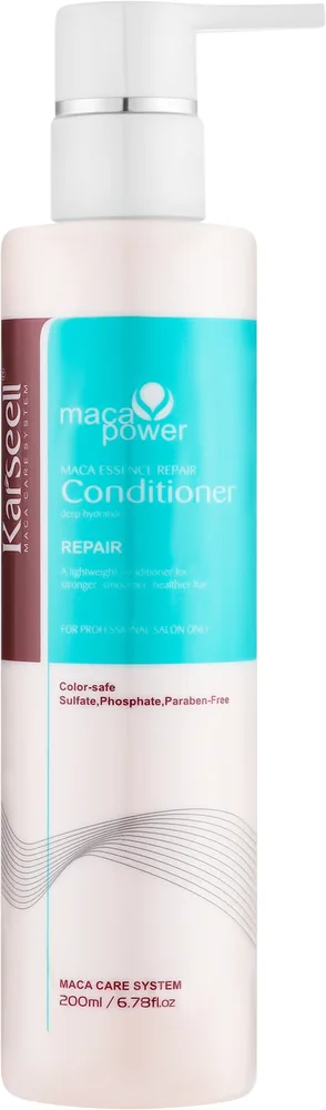 Восстанавливающий кондиционер для кудрявых волос Karseell Maca Power Repair Conditioner, 200 мл