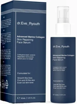 Сыворотка для лица Dr. Eve_Ryouth Advanced Marine Collagen с морским коллагеном, восстанавливающая, 30 мл