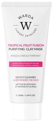 Очищающая глиняная маска для лица с тропическими фруктами Warda Tropical Fruit Fusion Purifying Clay Mask