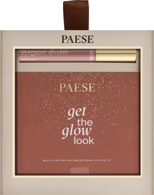 Набор для макияжа Paese Double Glow тушь для ресниц и многофункциональная палетка для лица и глаз 9 мл+16 г
