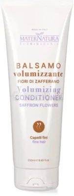 Кондиционер для объёма волос с цветками шафрана MaterNatura Volumizing Conditioner Saffron Flowers, 250 мл