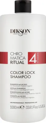 Шампунь Dikson Chromatica Color Lock закрепляющий цвет, с хной и биотином, 1000 мл