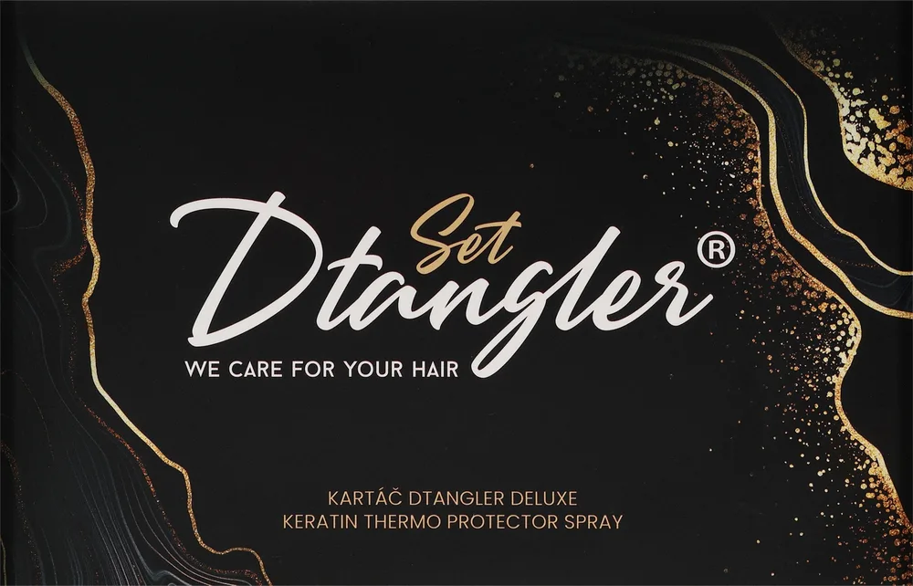 Набор Brazil Keratin Dtangler Deluxe термозащитный спрей с кератином 100 мл и расческа