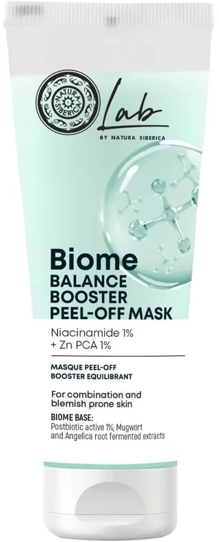 Пилинг-маска для жирной и комбинированной кожи Natura Siberica LAB Biome Balance, 75 мл
