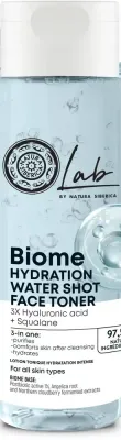 Увлажняющий тоник для лица Natura Siberica LAB Biome с гиалуроновой кислотой, морошкой и родиолой, 200 мл