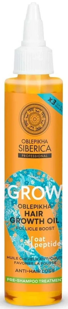 Масло для волос Natura Siberica Oblepikha Siberica Professional укрепляющее, для кожи головы и корней, 100 мл