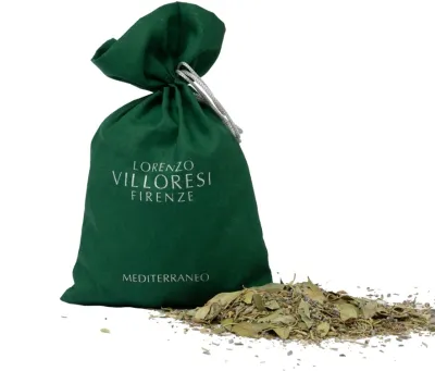 Саше ароматическое Lorenzo Villoresi Mediterraneo травы и розмарин 1 шт уценка