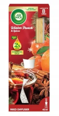 Аромадиффузор для дома Air Wick Essential Oils Fruity Winter Punch 42 мл