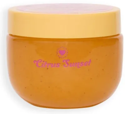 I Heart Revolution I Heart Revolution Citrus Crush Jelly Sugar Scrub - Желейный сахарный скраб для тела Citrus Crush с кокосовым маслом, апельсин и витамин С, 180 г
