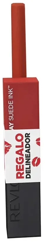 Набор Revlon ColorStay Suede Ink помада оттенок Bread Red 2.55 г и автоматический карандаш для губ красный 0.28 г