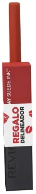 Набор Revlon ColorStay Suede Ink помада оттенок Bread Red 2.55 г и автоматический карандаш для губ красный 0.28 г