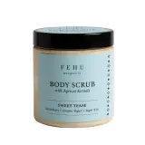Fehu Fehu Body Scrub Sweet Tease - Сахарный скраб для тела Sweet Tease с клубникой и йогуртом, для рук, ног и тела, 400 г — фото 1