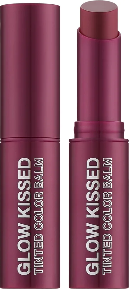 Бальзам для губ Topface Glow Kissed Tinted Color Balm увлажняющий, оттеночный, 2,5 г, оттенок 006 - Berry Crush