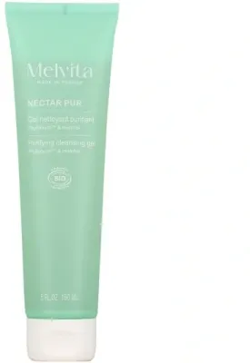 Очищающий гель Melvita Nectar Pur Phytobium & Mentol для жирной кожи, 150 мл
