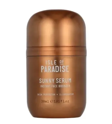 Сыворотка-бронзер для лица Isle of Paradise Sunny Serum Instant Face Bronzer жидкая, с эффектом сияния, 30 мл