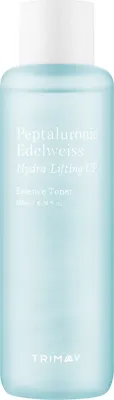 Тоник для лица Trimay Peptaluronic Edelweiss Hydra Lifting Toner увлажняющий, с пептидами, 200 мл