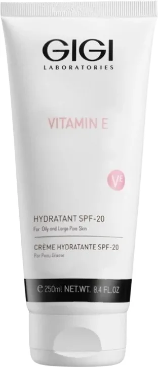 Крем для лица Gigi Vitamin E увлажняющий с витамином E SPF 20 250 мл