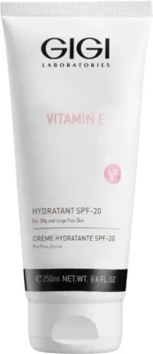Крем для лица Gigi Vitamin E увлажняющий с витамином E SPF 20 250 мл