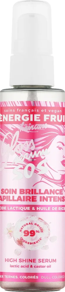 Сыворотка для интенсивного блеска волос Energie Fruit SOS Gloss Hair Serum Intense Shine, 75 мл