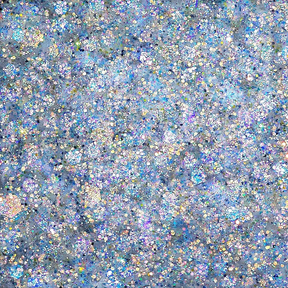 Тени для век Mulac Eyeshadow Pressed Glitter прессованные, с блёстками, сменный блок, 1,2 г, оттенок Psy 2020