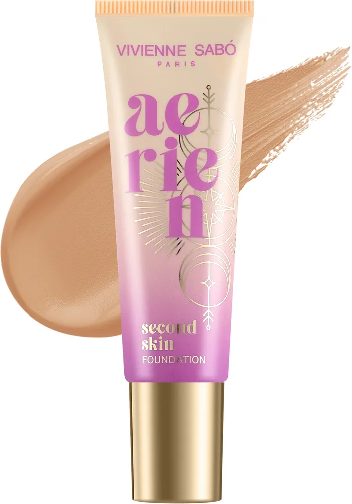 Тональный флюид Vivienne Sabo Aerien Second Skin Foundation натуральный, 23 мл, оттенок 01