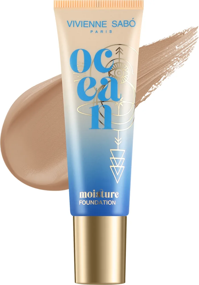 Тональный флюид Vivienne Sabo Ocean Moisture Foundation увлажняющий, 23 мл, оттенок 03