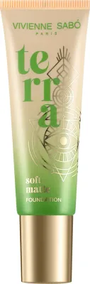 Тональный флюид Vivienne Sabo Terra Soft Matte Foundation матирующий, 23 мл