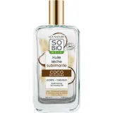 Увлажняющее сухое кокосовое масло для волос So'Bio Etic Coco Sublimating Dry Beauty Oil — фото 1