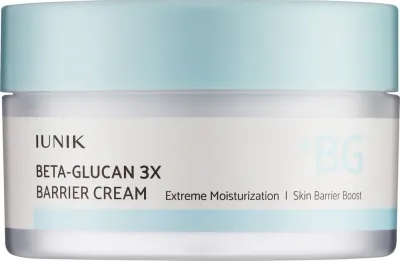 Крем для лица IUNIK Beta Glucan 3X барьерный с бета-глюканом 50 мл