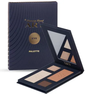 Палетка теней для век Pierre Rene Art Eye Palette 4 нюдовых оттенка