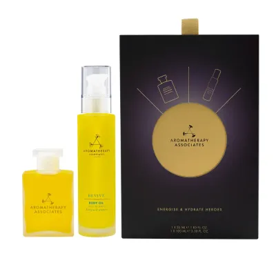 Набор масел Aromatherapy Associates Revive масло для ванны и душа и масло для тела с розмарином 55+100 мл