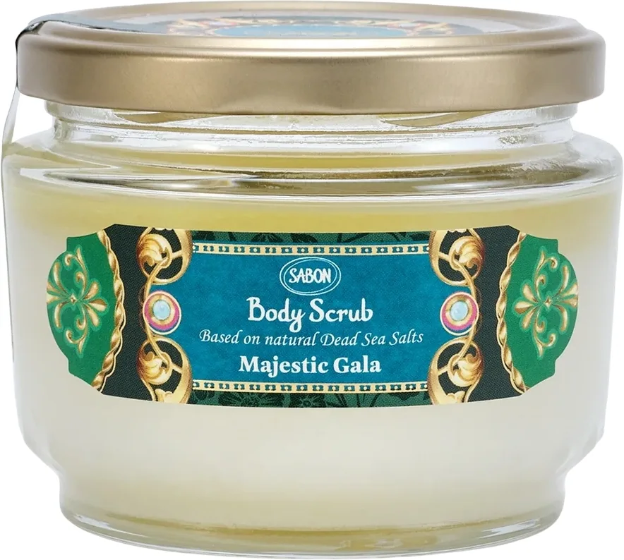 Sabon Sabon Majestic Gala Body Scrub - Скраб для тела Majestic Gala с солью Мёртвого моря, 320 г