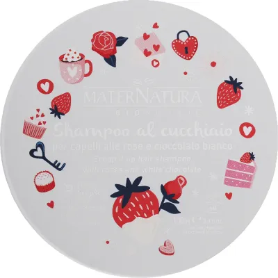 Шампунь MaterNatura Roses & White Chocolate кремовый с ложечкой, аромат розы, 100 мл
