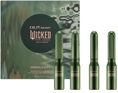 Набор металлических подводок для глаз R.e.m.beauty Emerald City 4 шт по 3.5 мл