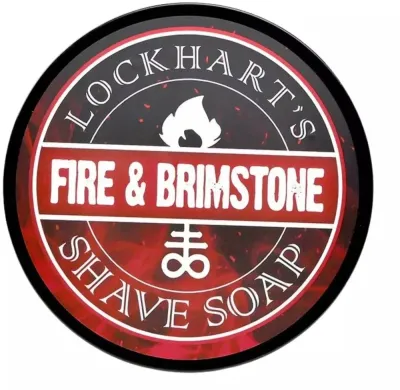 Мыло для бритья Lockhart's Fire & Brimstone, 113 г