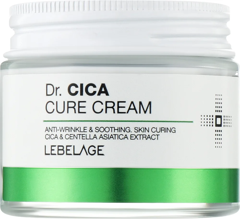 Крем для лица Lebelage Dr. Cica Cure успокаивающий с центеллой азиатской 70 мл