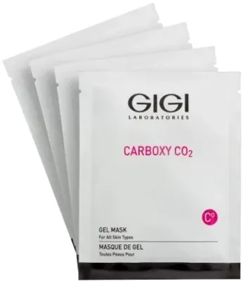 Гелевая маска для карбокситерапии лица Gigi Skin Expert Carboxy Therapy Gel Mask