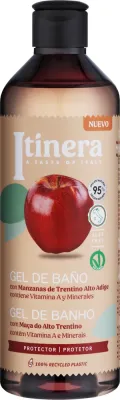 Гель для душа Itinera с экстрактом яблока из Трентино, веганский, 370 мл