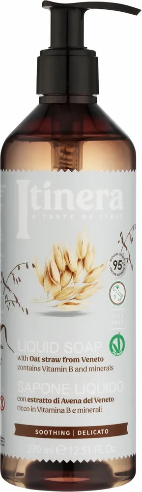 Мыло жидкое для рук Itinera Oat Straw с овсяной соломой, 370 мл