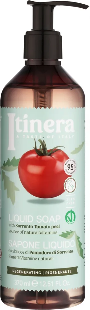 Мыло жидкое для рук Itinera Sorrento Tomato Peels с томатами из Сорренто, 370 мл
