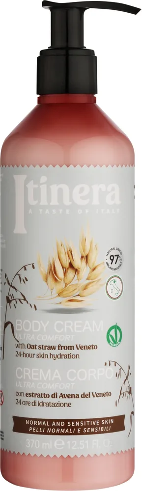 Крем для тела Itinera Oat Straw с овсяной соломой 370 мл