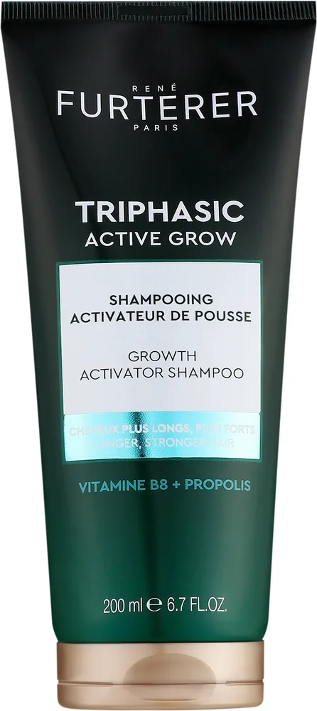 Шампунь Rene Furterer Triphasic Active Grow для роста волос, с прополисом, 500 мл