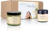 Набор для тела Natural Secrets сахарный скраб и масло с ароматом дыни и зеленого чая 250+100 мл — фото 1